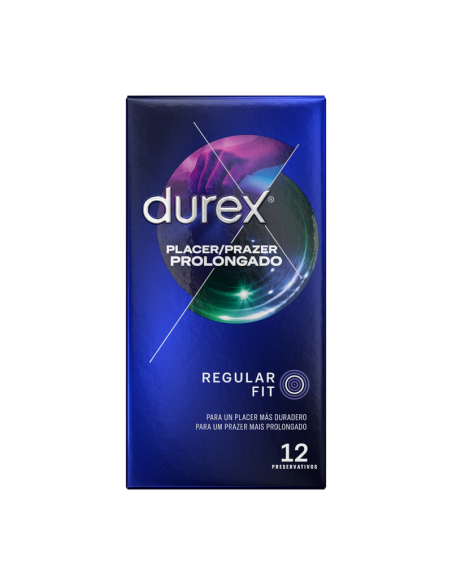 DUREX - PLEASURE PROLONGED DELAYED 12 UNITS