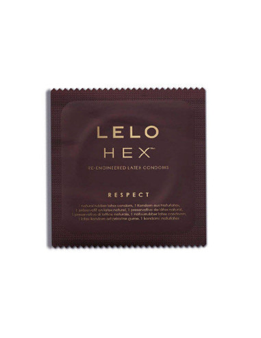 LELO - HEX CONDOMS RESPECT XL 12 PACK