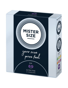 MISTER SIZE - PREZERVATYVAI, XXXL DYDIS, 69 MM (3 VIENETAI) 2