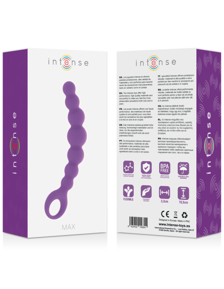 INTENSE - ANAL BEADS MAX LILAC