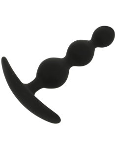 BLACKandSILVER - RUPERT analinio kamuoliuko grandinėlė 10 CM