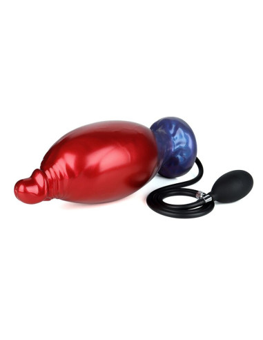 POWER MONSTERS - SHADOW BEHEMOTH BICOLOR INFLATABLE FANTASY SILICONE DILDO 22 CM Ø 5 CM