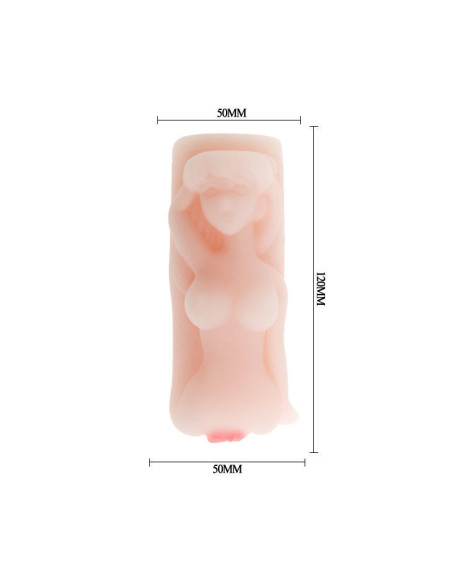 BAILE - TEMPTATION PASSION LADY WOMENS TORSO MALE MINI MASTURBADOR