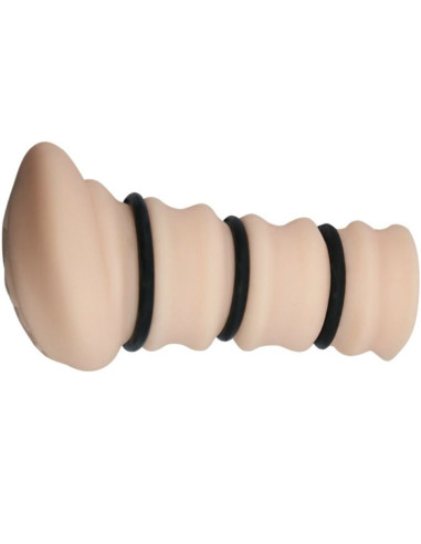 CRAZY BULL - MASTURBADOR WITH RINGS VAGINA MODEL 2