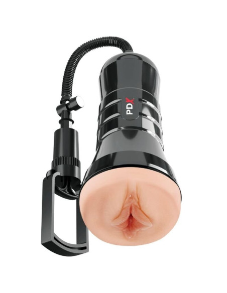 PDX EXTREME - WET PUSSIES SUPER SUCKER XXL LIGHT VAGINA STROKER WITH SUCTION 27.3 CM