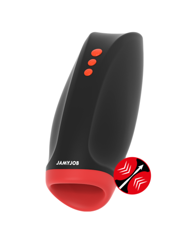 JAMYJOB - NOVAX MASTURBATOR WITH VIBRATION AND COMPRESSION