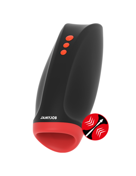 JAMYJOB - NOVAX MASTURBATOR WITH VIBRATION AND COMPRESSION