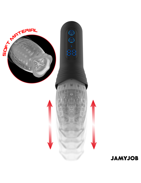 JAMYJOB - SPINJOB 2.0 MASTURBATOR WITH THRUSTING AND ROTATION