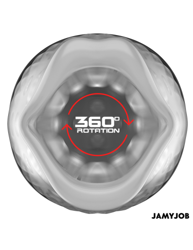 JAMYJOB - SPINJOB 2.0 MASTURBATORAS SU STUMIMO IR SUKIMO FUNKCIJA