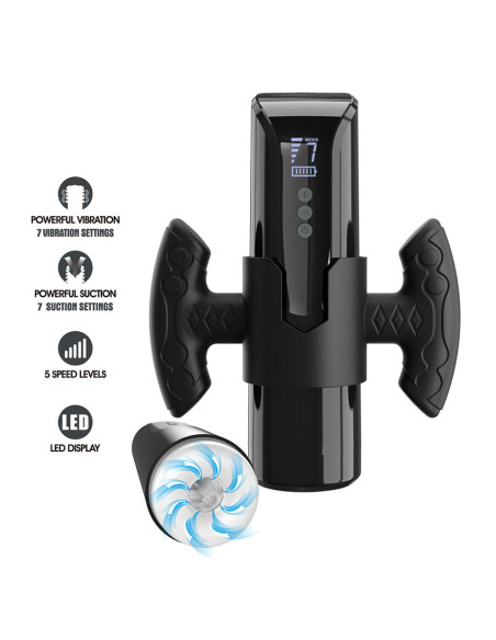 PRETTY LOVE - LARISSA SUCTION MASTURBATOR WITH VIBRATION SUPPORT