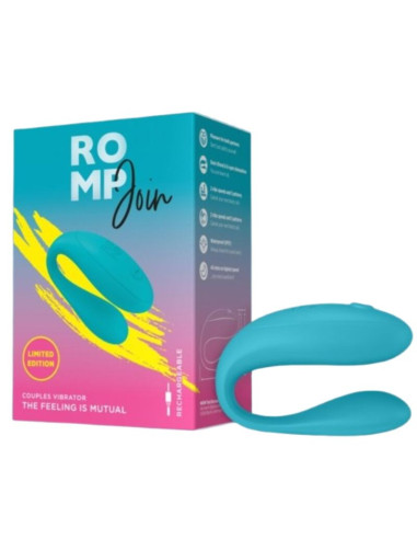 ROMP - JOIN TURQUOISE COUPLES VIBRATOR