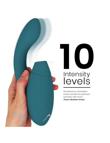 WOMANIZER - DUO 2 STIMULATOR BLUE PETROL