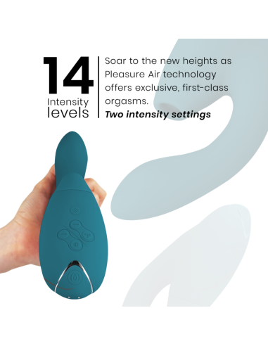 WOMANIZER - DUO 2 STIMULATOR BLUE PETROL