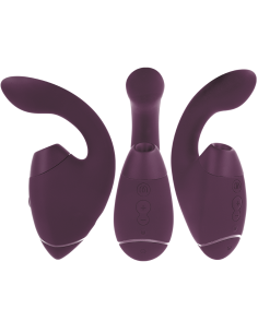 WOMANIZER - DUO NEXT DUAL CLITORAL and G-SPOT STIMULATOR DARK PURPLE 2