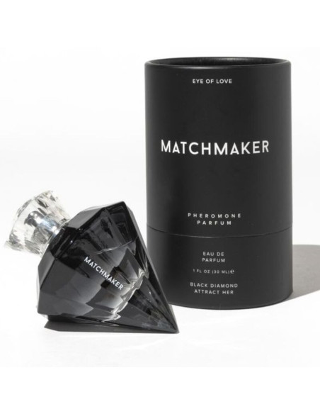 EYE OF LOVE - MATCHMAKER BLACK DIAMOND FEROMONO KVEPALAS JĄ TRAUKIA 30 ML