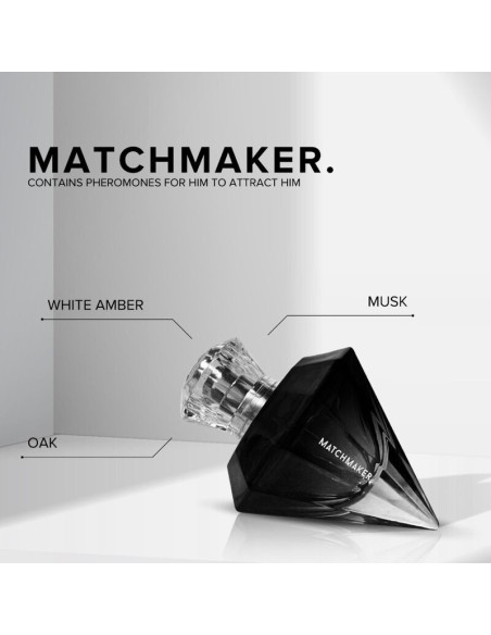 EYE OF LOVE - MATCHMAKER BLACK DIAMOND FEROMONO KVEPALAS JĄ TRAUKIA 30 ML