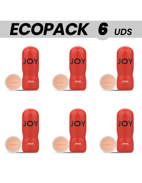 ECOPACK 6 VIENETAI - JAMYJOB JAUDINANTIS BURNOS MASTURBATORIUS