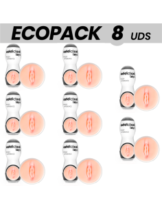 ECOPACK 8 UNITS - ADDICTED TOYS VAGINA MASTURBATOR 2.0