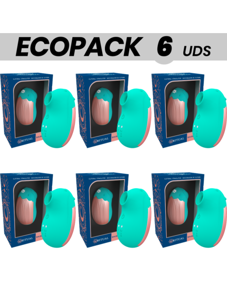 ECOPACK 6 UNITS - RITHUAL SHUSHU NEW GENERATION CLITORIAL AQUA
