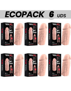 ECOPACK 6 UNITS - VIRILXL LIQUID SILICONE V3 NATURAL PENIS EXTENSION
