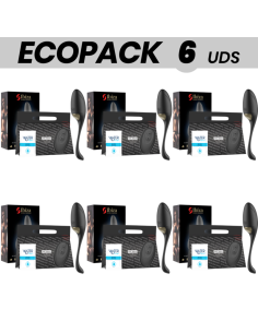 ECOPACK 6 VIENETAI - IBIZA NUOTOLINIO VALDYMO KIAUŠINIŲ VIBRATORIUS