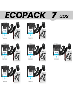 ECOPACK 7 VIENETAI - BRILLY GLAM POROS PULSUOJANTIS IR VIBRUOJAMAS NUOTOLINIO VALDYMO PULTAS