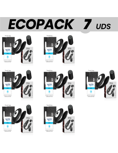 ECOPACK 7 UNITS - BRILLY GLAM COUPLE PULSING and VIBRATING REMOTE CONTROL