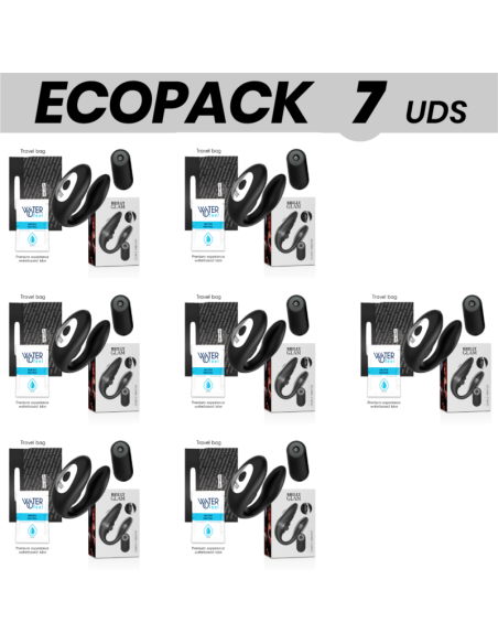 ECOPACK 7 VIENETAI - BRILLY GLAM POROS PULSUOJANTIS IR VIBRUOJAMAS NUOTOLINIO VALDYMO PULTAS