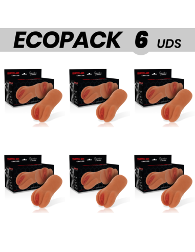 ECOPACK 6 UNITS - JAMYJOB SIGNATURE SASHA VAGINA MASTURBATOR