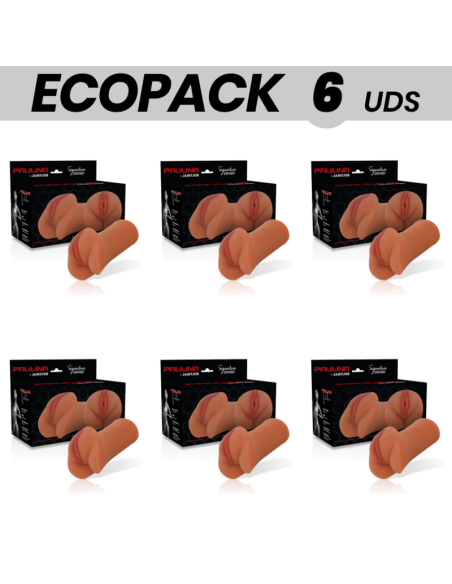 ECOPACK 6 VIENETAI – JAMYJOB SIGNATURE PAULINA VAGINA MASTURBATOR