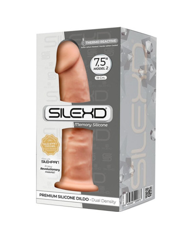 SILEXD - MODEL 2 REALISTIC PENIS PREMIUM SILEXPAN SILICONE 19 CM