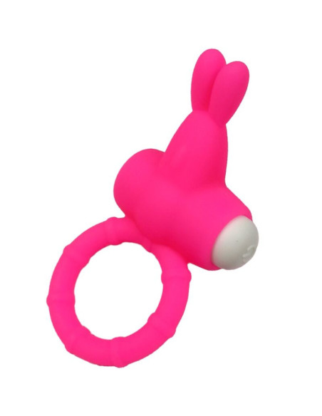 ARMONY - MS BUNNY VIBRACINIS ŽIEDAS SILIKONINIS ROŽINIS