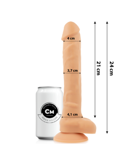 COCK MILLER - SILICONE DENSITY ARTICULABLE COCKSIL 24 CM