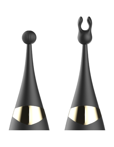 IBIZA - INTERCHANGEABLE CLITORAL STIMULATOR AND PULSATION G SPOT VIBRATOR