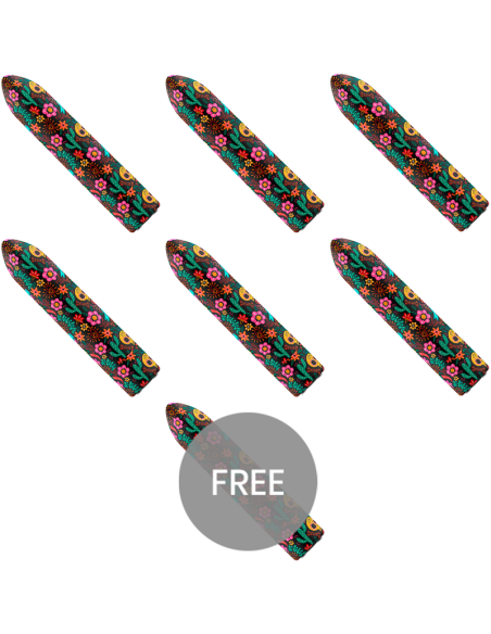 CUSTOM BULLETS - ĮKRAUNAMA KAUKOLĖS MAGNETINĖ KULKĖ, 10 INTENSYVUMŲ, 6, 1 NEMOKAMAI
