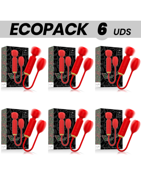 ECOPACK 6 VIENETAI - MIA TOSCANA DVIGUBAS MALONUMUI VIBRUOJAMAS KIAUŠINIS