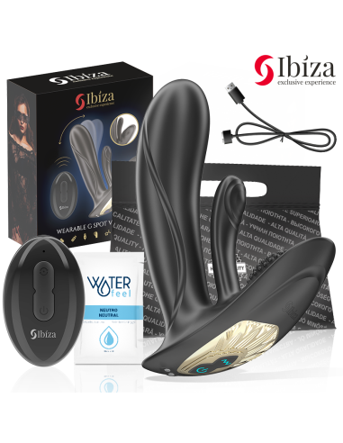 IBIZA - DĖVIOJAMAS VIBRATORIUS G-SPOT IR KLITORIAUS STIMULIACIJA SU NUOTOLINIO VALDYMO PULTU