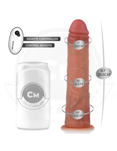 COCK MILLER - HYPER-REALISTIC DILDO WITH SUCTION CUP AND THRUSTING WITH REMOTE CONTROL 20.5 CM