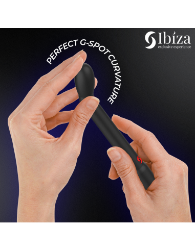 IBIZA - BLACK G-SPOT VIBRATOR WITH VIBRATION