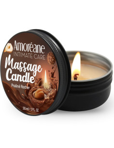 AMOREANE - MASSAGE CANDLE ROCHER PRALINE 30 ML