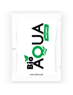 BIOAQUA - WATERBASED LUBRICANT NATURAL INGREDIENTS 6 ML