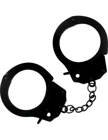 DARKNESS - METAL HANDCUFFS FOR BLACK HANDS
