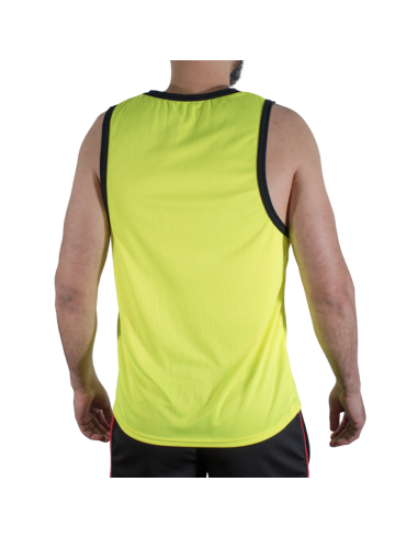 MACHO - CMV001 YELLOW GYM T-SHIRT S-M