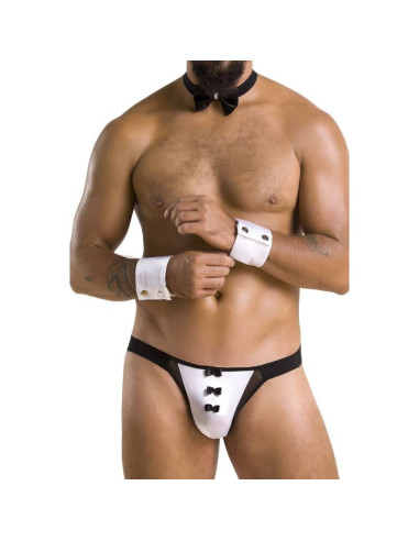 PASSION - 036 SLIP ALFROJO BLACK S-M