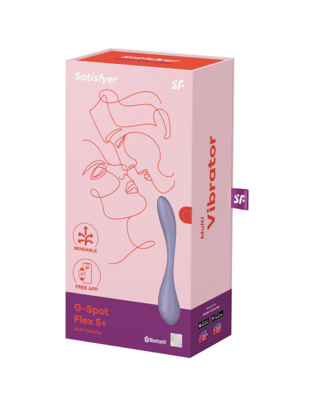 SATISFYER - G-SPOT FLEX 5 MULTI VIBRATOR LILAC