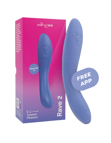 WE-VIBE - RAVE 2 G-SPOT VIBRATORIUS MĖLYNAS