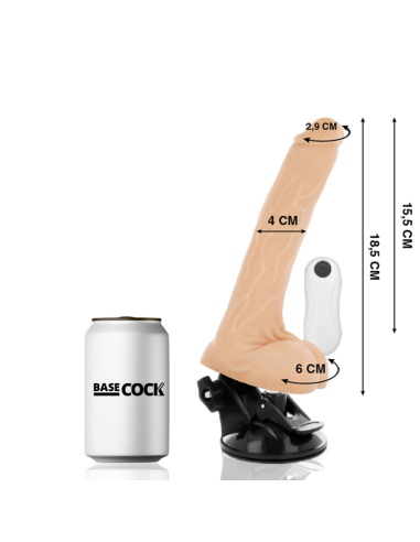 BASECOCK - REALISTIŠKAS LANKSTUS NUOTOLINIO VALDYMO PULTAS, 18,5 CM - O- 4 CM