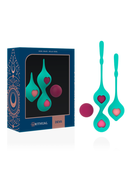 RITHUAL - DEVA AQUA GREEN PELVIC TRAINING SET