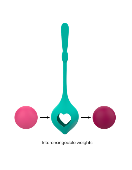 RITHUAL - DEVA AQUA GREEN PELVIC TRAINING SET