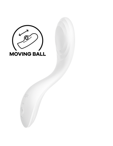 SATISFYER - RRROLLING PLEASURE GSPOT VIBRATOR WHITE